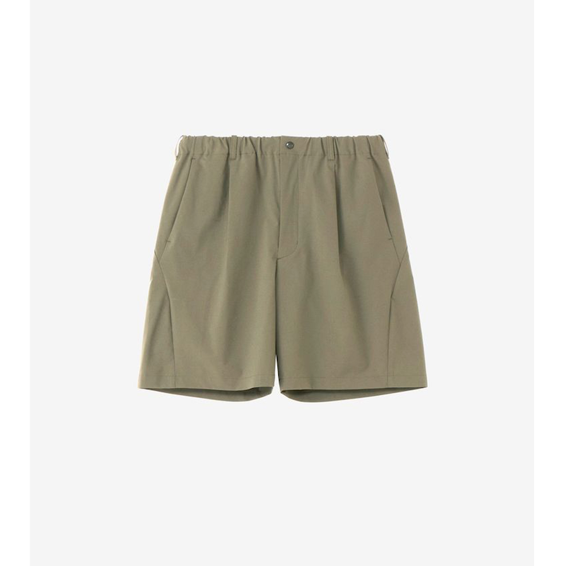 Goldwin One Tuck Light Stretch Shorts (Unisex)
