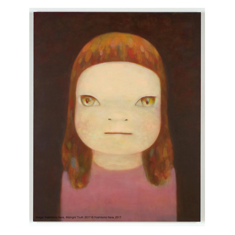 Midnight Truth Poster by Yoshitomo Nara