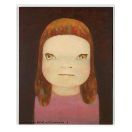 Midnight Truth Poster by Yoshitomo Nara